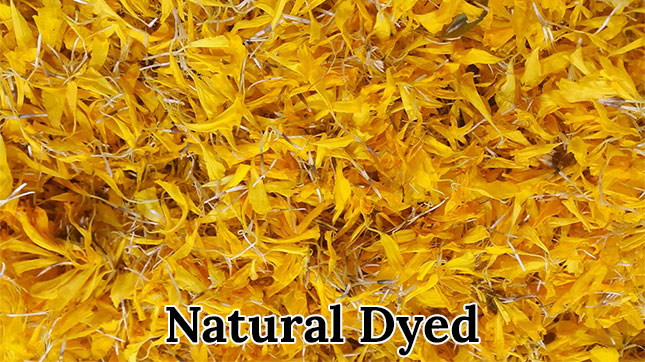 Natural dyed