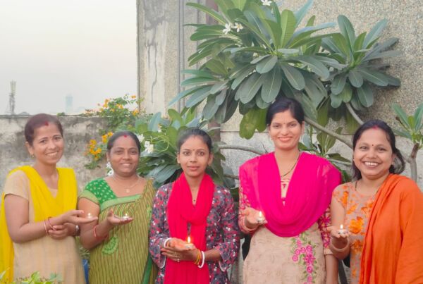 Diwali with women employees